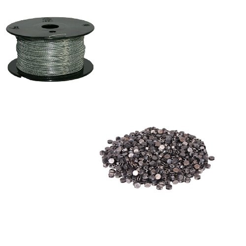 Set Plombendraht mit 1 kg Bleiplomben