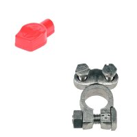Set Batteriepolklemme plus Pol (+) / Batteriepolabdeckung...