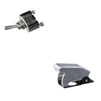 Kipptaster 12V 25A AusTASTER (Flash-off) inkl. Abdeckung