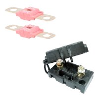 2 x Leistungssicherung Streifensicherung Midi pink 125A...