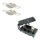 2 x Leistungssicherung Streifensicherung Midi grau 150A 58V inkl. Halter