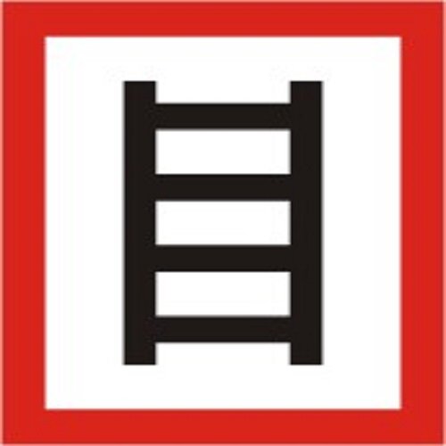 Stelle zum Anleitern Kunststoff 200 x 250 mm