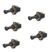 5x Zugschalter - Schalter ein/aus 12V