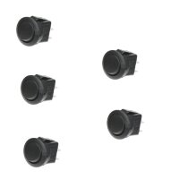 5x Wippschalter - Schalter ein/aus 12V