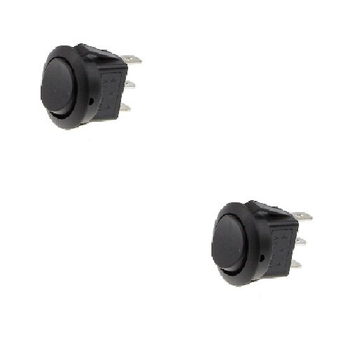 2x Wippschalter - Schalter ein/aus/ein 12V