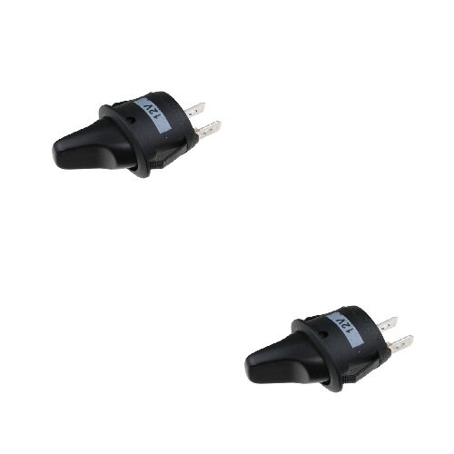 2x Kippschalter - Schalter ein/aus 12V 16A
