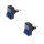 2x Wippschalter - Schalter ein/aus 12V 16A blau