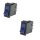 2x Wippschalter - Schalter ein/aus 12V blau