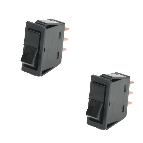 2x Wippschalter - Schalter ein/ein 12V (Wechselschalter)