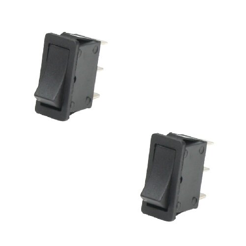 2x Wippschalter - Schalter ein/aus/ein 12V