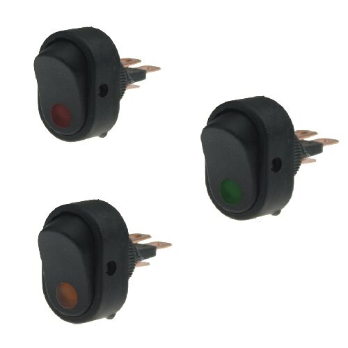 SET Wippschalter - Schalter ein/aus 12V 16A