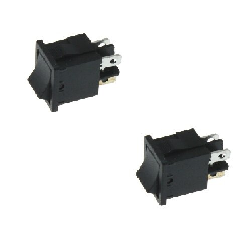 2x Wippschalter - Schalter ein/aus