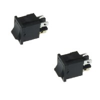 2x Wippschalter - Schalter ein/aus