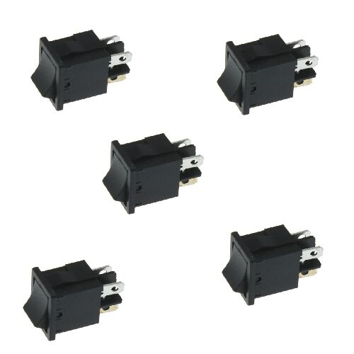 5x Wippschalter - Schalter ein/aus