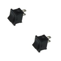 2x Wippschalter - Schalter ein/aus (flash/off) tastend