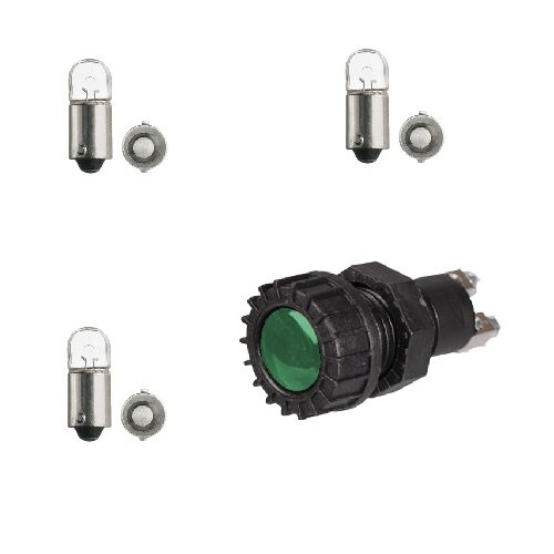 Kontrollleuchte Kontrolllampe Warnlampe 12V grün inkl. Glühlampe