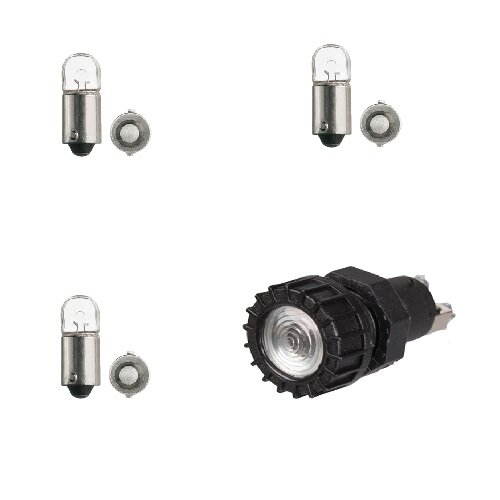 Kontrollleuchte Kontrolllampe Warnlampe 12V klar inkl. Glühlampe