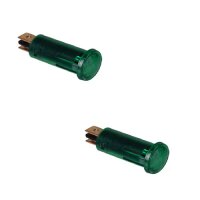 2x Kontrollleuchte, Kontrolllampe, Warnlampe 24V grün