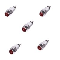 5x Kontrollleuchte, Kontrolllampe, Warnlampe, 12V rot LED