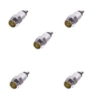 5x Kontrollleuchte, Kontrolllampe, Warnlampe, 12V orange LED