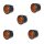 5x Kontrollleuchte, Kontrolllampe, Warnlampe, 12V orange LED