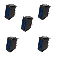 5x Kontrollleuchte, Kontrolllampe, Warnlampe, 12V blau