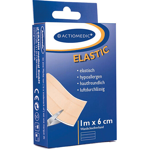 Actiomedic ELASTIC Wundschnellverband 1 m x 6 cm