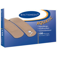Actiomedic AQUATIC Pflasterstrip 19 x 72 mm / Inhalt 100...