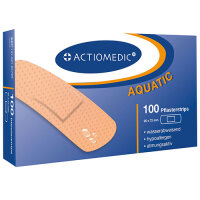Actiomedic AQUATIC Pflasterstrip 25 x 72 mm / Inhalt 100...