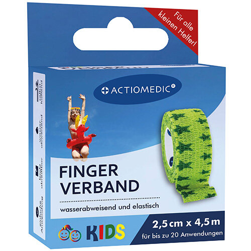 ACTIOMEDIC KIDS Fingerverband 2,5 cm x 4,5 m