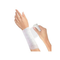 Lifemed Elastische Mullbinde 4m x 6cm weiß