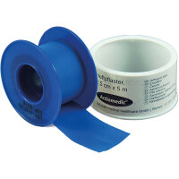 ACTIOMEDIC Heftpflaster Spule 2,5 cm  x 5 m, blau