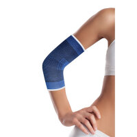 Lifemed elastische Sportbandage blau Ellbogenschutz Gr. S...