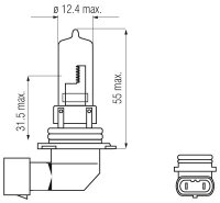 Halogen Lampen - HB3 P20d