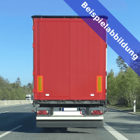 Heckmarkierung Set Warnmarkierung Auflieger Anhänger ECE 70.01 Aufkleber Folie