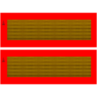 Heckmarkierung Warntafel Set Warnmarkierung Auflieger...