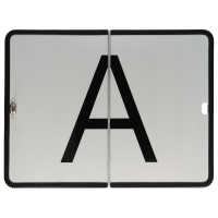 A Tafel Abfalltafel Abfallschild Abfalltransport...