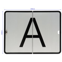 A Tafel Abfalltafel Abfallschild Abfalltransport Warntafel Warnschild Schild LKW