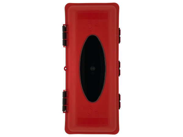 Feuerlöscher Box 6 kg Rot mit Sichtfenster