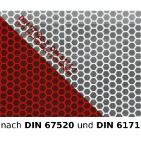 Container Warnmarkierung Set 705x141mm 8 Streifen Aufkleber Folie Reflektorfolie