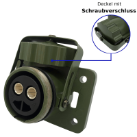 12V+24V 2-Pol Steckdose Nato 35mm²