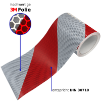 Warnmarkierung Sonderfahrzeuge Set links + rechts 141mm x...