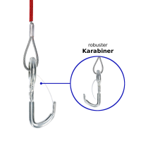 Abreißseil 1m für Anhänger