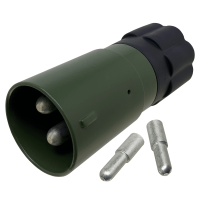NATO Stecker 2-polig 12V 24V 35mm² 160A bis 400A...