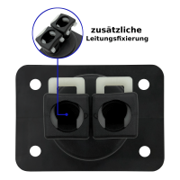 Kabelführung Dichtung für Nato Dose 2 polig