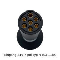 Spannungsreduzierer 7pol 24V auf 7pol 12V