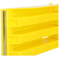 Hemmschuh Unterlegkeil mit Gleitschutz bis 6500kg klappbar faltbar G53 E53