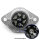 24V 7-Pol Steckdose Aluminium Schraubkontakte ISO 1185 Typ N