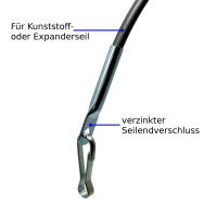 10x Seilendverschluss verschiedene Größen