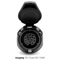 Spannungsreduzierer 7-pol 24V LKW auf 13-pol PKW